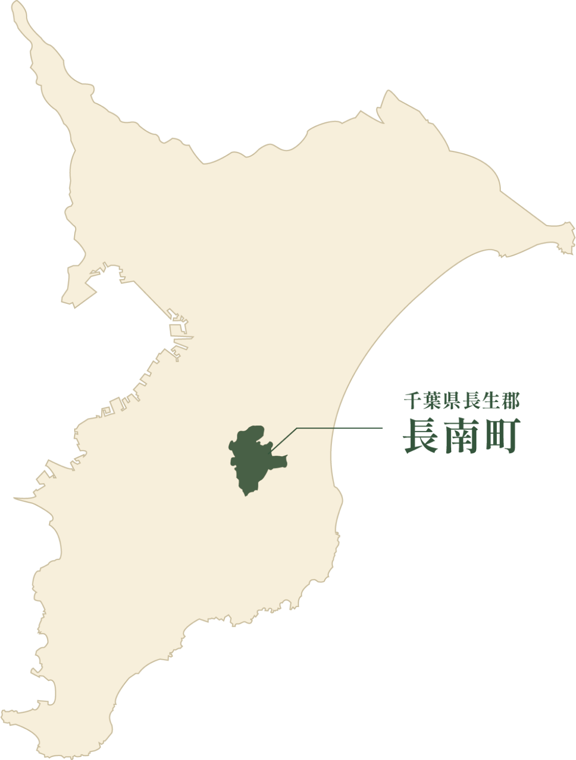 長南町のmap