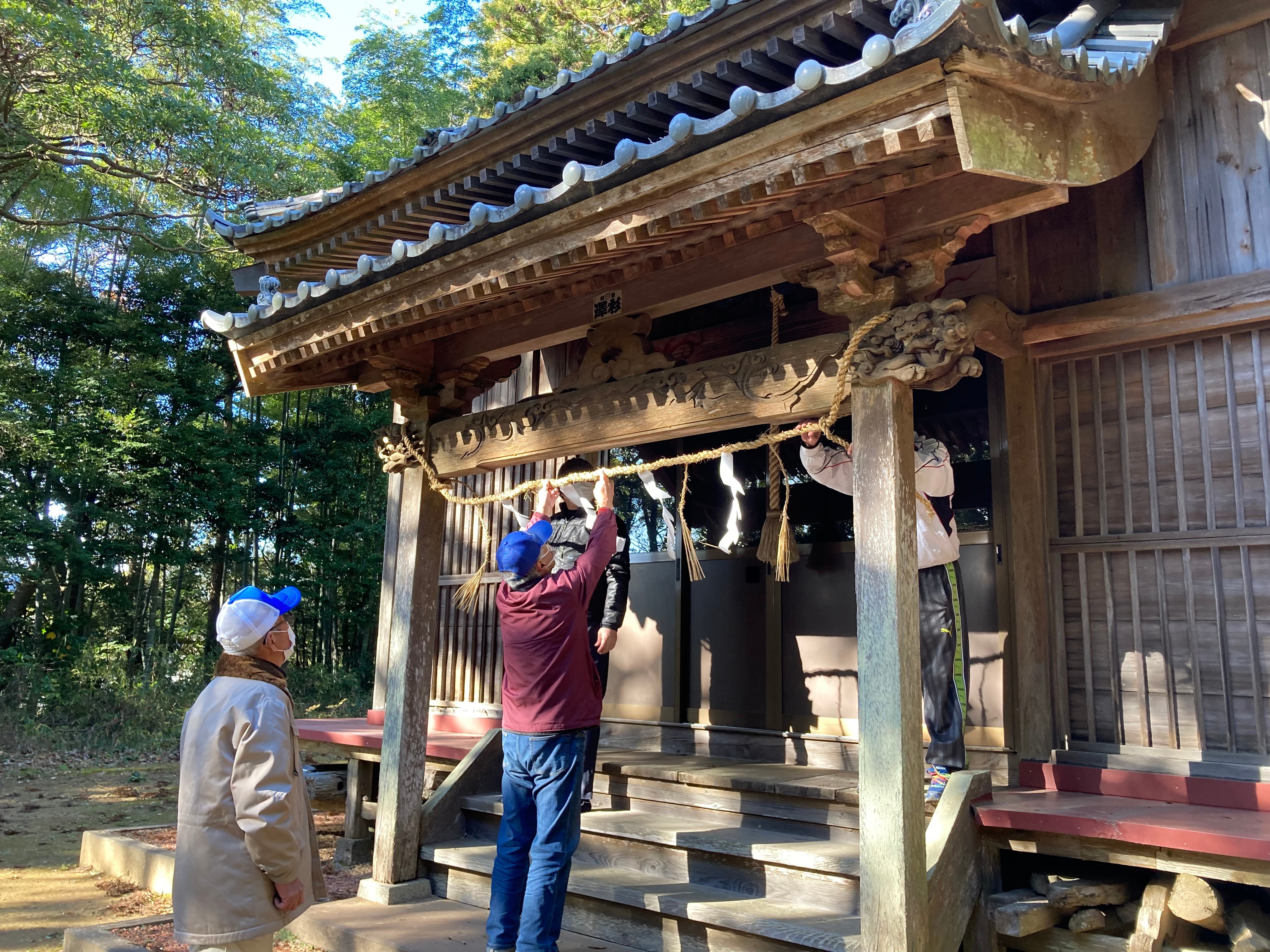 神社の写真